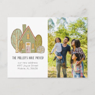 Cartão Postal De Anúncio Cartão-postal de lançamento móvel  Novo bairro