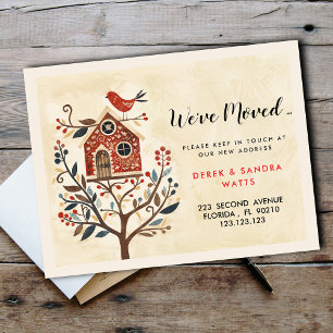 Cartão Postal De Anúncio Cartão-postal de movimentação de estilo nórdico - 