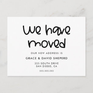 Cartão Postal De Anúncio Cartão-postal de movimentação de script de cort