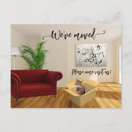 Cartão Postal De Anúncio Cartão-postal de Movimentação do Cat Lover