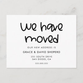 Cartão Postal De Anúncio Cartão-postal de movimento de script de corte