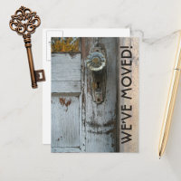 Cartão-postal do Novo Endereço "Nós Mudamos"