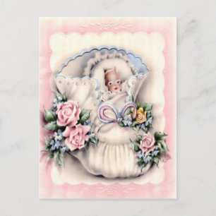 Cartão Postal De Anúncio Cartão-postal para bebê