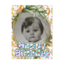 Cartão-postal para o lançamento das meninas "Happy