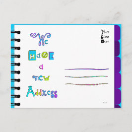 Cartão Postal De Anúncio Cartão-postal 'Z' do Catálogo de Endereços de Anún