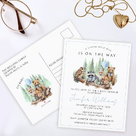 Cartão Postal De Anúncio Cartaz chá da floresta