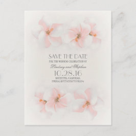 Cartão Postal De Anúncio Cartões-postais de aviso de data de casamento na p