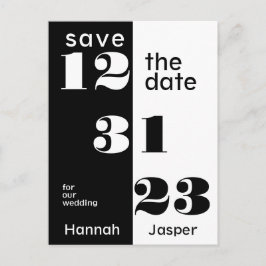 Cartão Postal De Anúncio Casamento de Ano Novo 123123