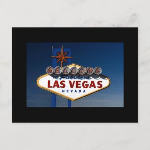 Cartão Postal De Anúncio Casamento De Destino De Las Vegas Salve As Datas A