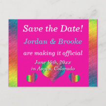 [Casamento de Dobras do Arco-íris] Cartazes Cor-de