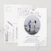 Casamento de Lavanda Silver Frils Salve a Foto de