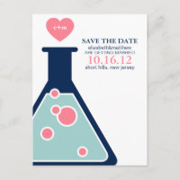 Casamento de Química Perfeito Salva a Data