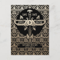 Casamento egípcio de Nouveau Salve os Cartões-post