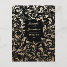 Cartão Postal De Anúncio Casamento egípcio de Nouveau Salve os Cartões-post