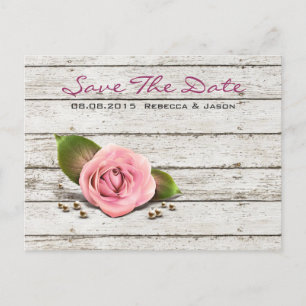 Cartão Postal De Anúncio casamento entre rosas rosa rosa rosa rosa rosa-bra