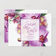 Casamento Floral Salve a Data Foto & Código QR