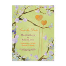 Casamento Romântico ao ar livre Salve a data