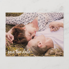 Cartão Postal De Anúncio Casamento Russo de Mason Jar & Fireflies Salvar Da