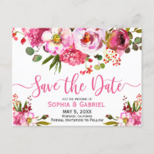 Casamento Tipografia Floral Aquarela Rosa Boho