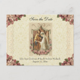 Cartão Postal De Anúncio Católico Tradicional SALVA A CASA DE DATA