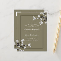 Cerejeiras Brancas Sakura Asiático Salva a Data