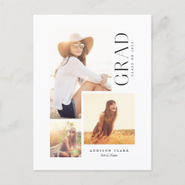Cartão Postal De Anúncio Colagem de Fotografias do Tipo 3 de Formando Moder