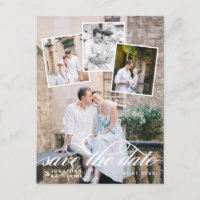 Colagem de Fotos Românticas para Casamento Save th