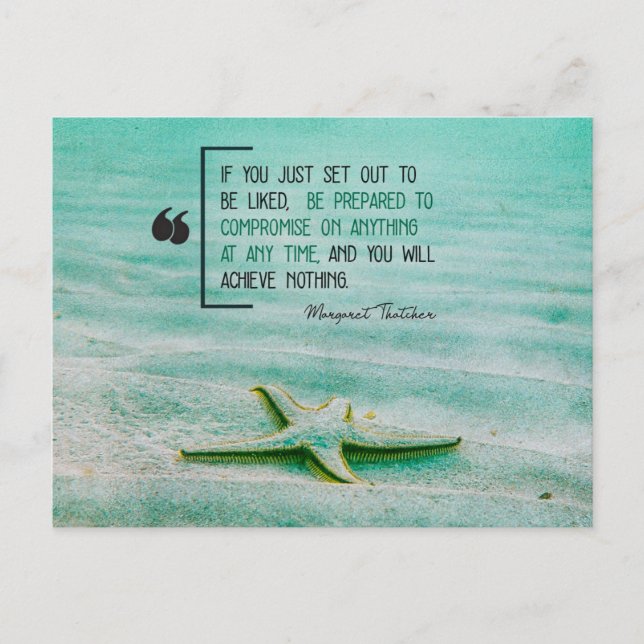 Cartão Postal De Anúncio Compromisso Sobre Qualquer Coisa (Frente)