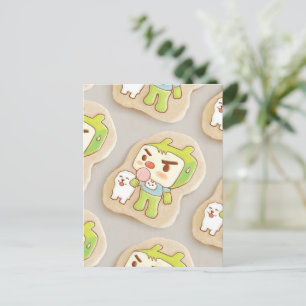 Cartão Postal De Anúncio Cookies de Entrada XiaoTieJun
