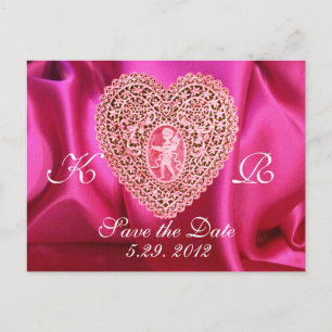 CARTÃO POSTAL DE ANÚNCIO CORAÇÃO CUPIDA CORAÇÃO DO CORAÇÃO DO CORAÇÃO DA FU