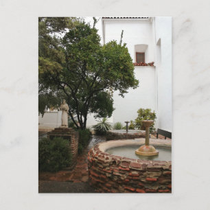 Cartão Postal De Anúncio Courtyard Espanhol