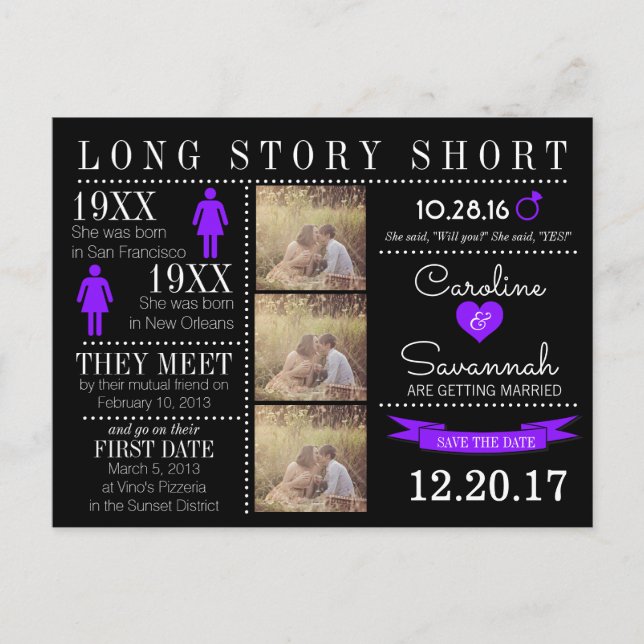 Cartão Postal De Anúncio Cronograma Salvar a Posta de Data (Frente)