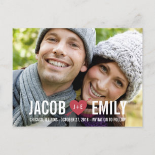 Cartão Postal De Anúncio CUPID Salvar o Cartão-Postal de Data