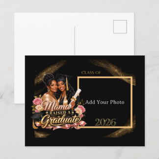 Cartão Postal de Anúncio de Formatura com Foto Our