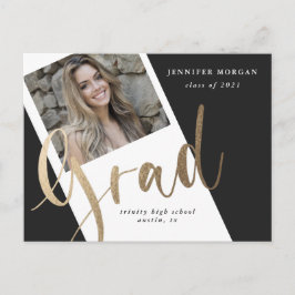 cartão postal de anúncio de fotografia de ouro fot