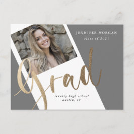 cartão postal de anúncio de fotografia de ouro fot