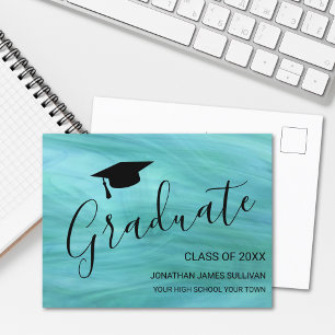 Cartão-postal de Anúncio de Graduação em Turqu