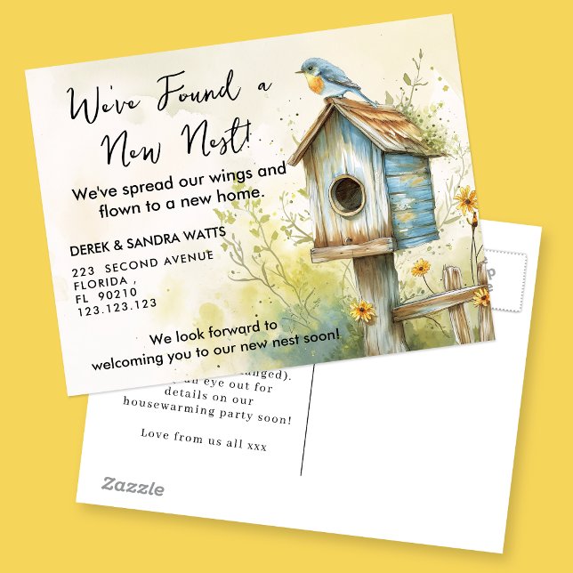 Cartão postal de anúncio de nova casa Casa de Páss (Criador carregado)