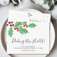 Decoração de Novos Corredores Natalício Mudança