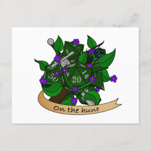 Cartão Postal De Anúncio Design de Dados Ranger