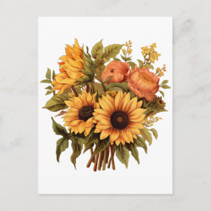Cartão Postal De Anúncio Design preto único para amantes do branco