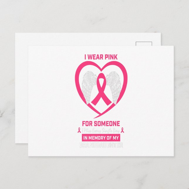 Cartão Postal De Anúncio Donativos da neta (Frente/Verso)