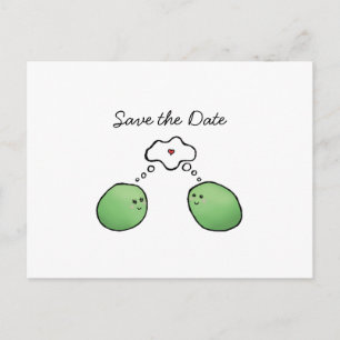 Cartão Postal De Anúncio Duas Ervilhas sem pólvora