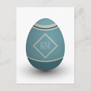 Cartão Postal De Anúncio É um ovo de galinha