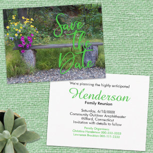 Cartão Postal De Anúncio Economias rústicas a reunião de família da