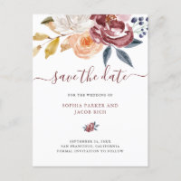 Economias | Wedding florais da aguarela de