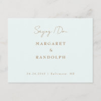 Elegância Cunhada Casamento Salve a Data
