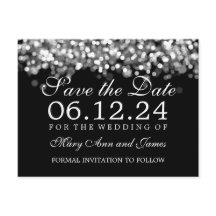 Elegante Salve As Luzes De Prata De Data