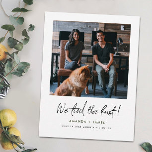 Cartão Postal De Anúncio Elopemento Fotográfico de Casamento 