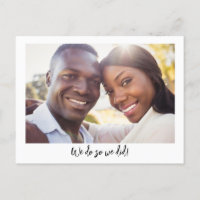Elopeto de Fotos Simples de Script Moderno Minimal